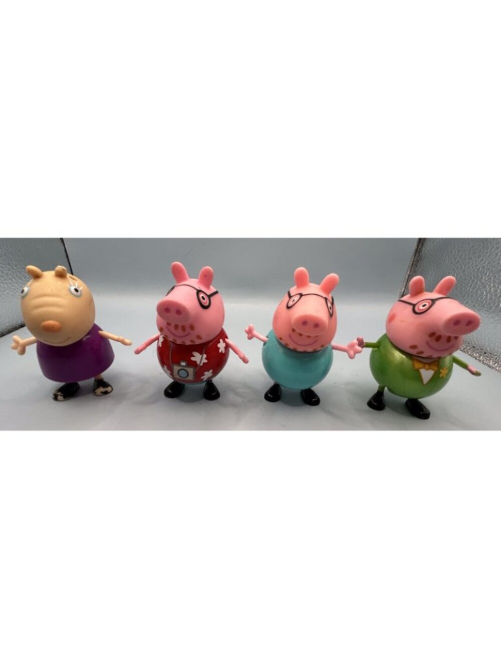 Peppa Pig Peppa's Adventures Peppa's Family Lot Of 11 Figures and Accessories - Picture 9 of 12